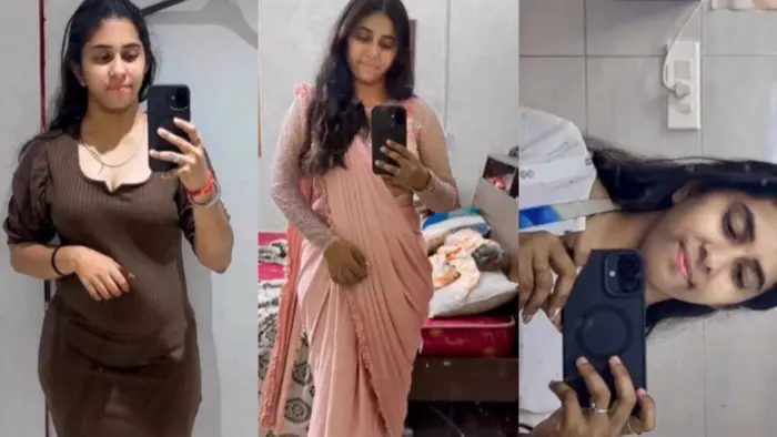 Cute College Sexy Indian Gf Showing Naked HD