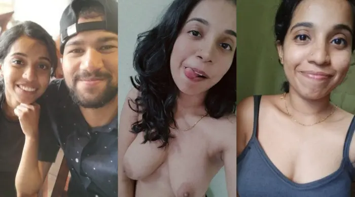 Cute Girlfriend Mallu Boobs Licking Her Fingers