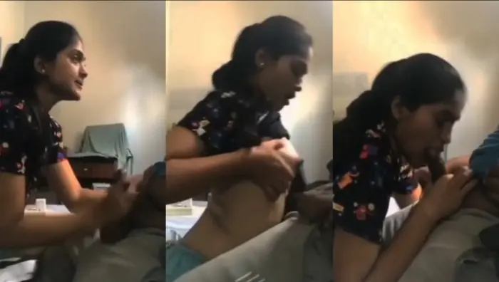 Desi College GF Blowjob and Fucking with Fat Guy HD
