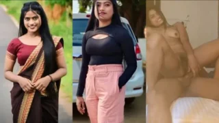 Desi Cute Girl Riding on BF Dick Reverse Cowgirl HD
