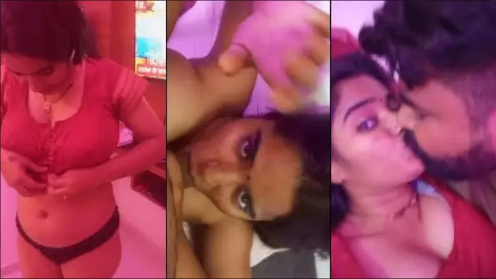 Newly Married Couple Beautiful Wife Stripping Giving HD