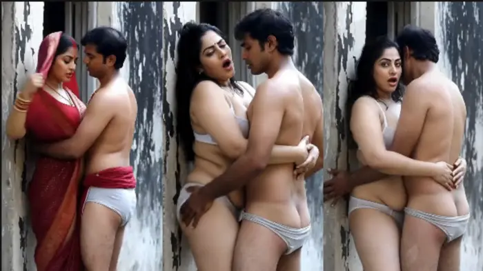 Outdoor Of A Devar Bhabhi In A Ruined House HD