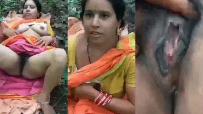 Village Aunty Affair Pussy Licked and Fucked Outdoor HD